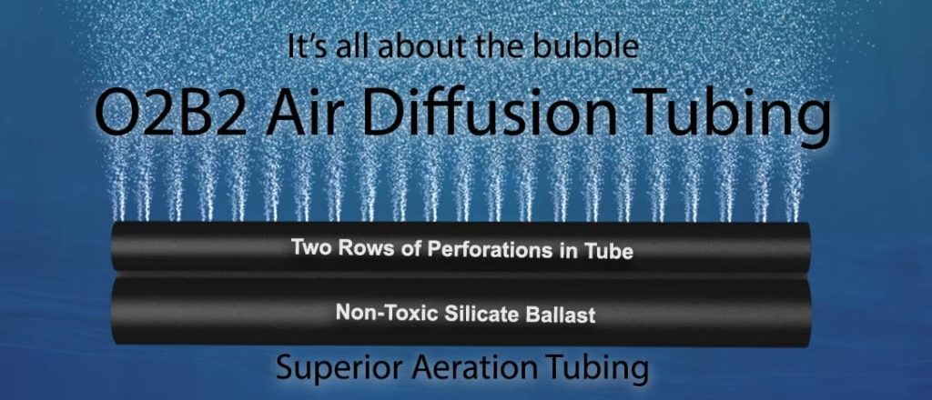 water aeration sinking tubing